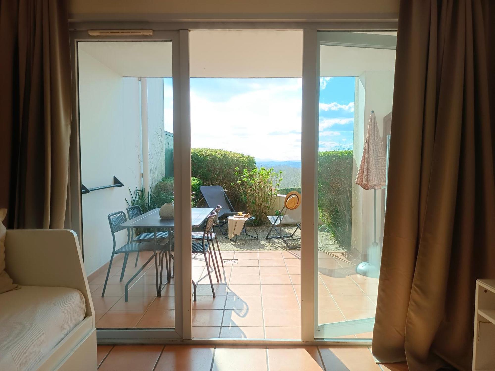 아르캉그 T1 Bis Avec Piscine Vue Golf Et Montagnes 아파트 외부 사진